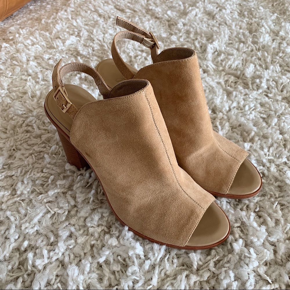 Joie Open Toe Booties
